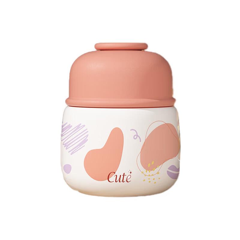 APLO Cartoon 500ml Stainless Steel Thermos Cup with Spoon