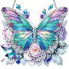 4Pcs Flower 2D Flat DIY Diamond Painting Kits Single Side Drill Diamond Art Pendant for Adults Gift Home Wall Or Window Decor