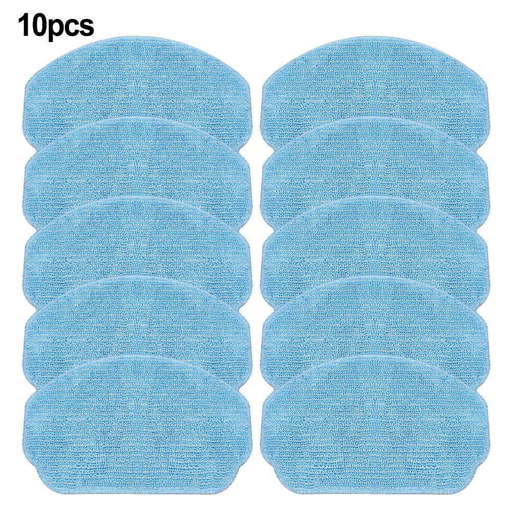 4/10pcs Microfiber Cleaning Dust Mop Cloths Replacement For Kabum Smart 100 Robotic Vacuum Household Cleaner Mop Pad