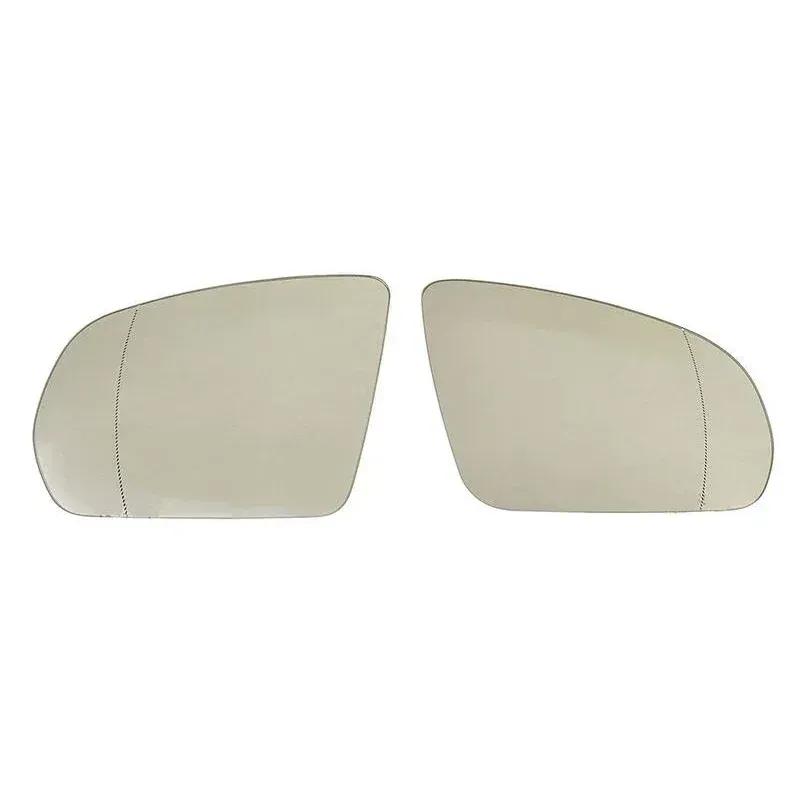 Auto White Left Right Heated Rear Mirror Glass For Mercedes-Benz C E S GLC Class W205 2015- W222 W217 W213 W238 GLC GLB