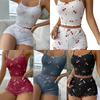 Women's Soft Pajama Set Two Piece Wear for Night Sleep and Home Relaxation