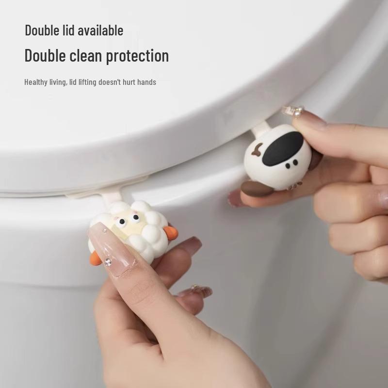 Newcomer Exclusive: Cute Universal Toilet Lid Handle Lifter