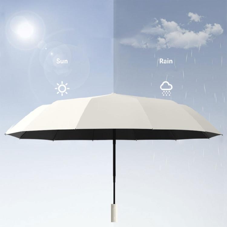 Sun Rain Umbrella Large Folding Umbrella Automatic Fold Windproof Universal