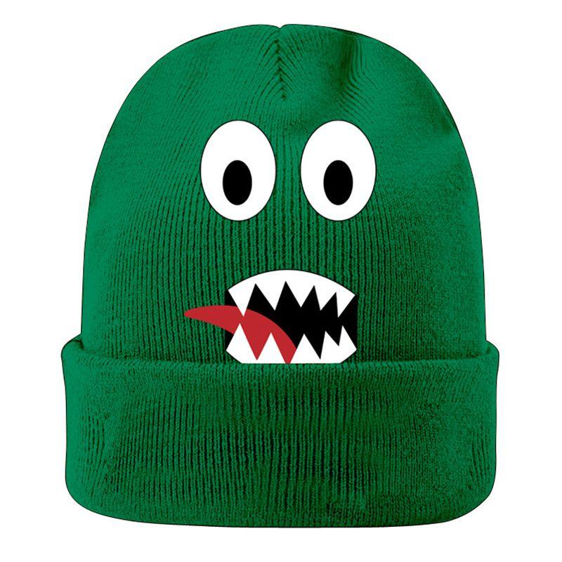 Rainbow Friends Knitted Cap Printed Elastic Hat Warm Kids Adult Xmas Gift