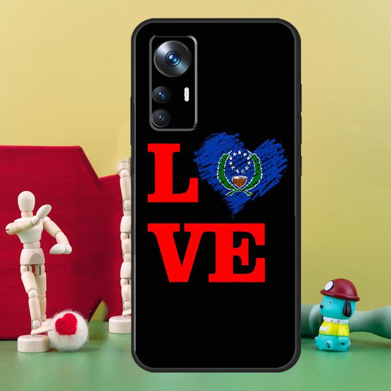 Pohnpei Ponape Flag Case For Xiaomi 15 Ultra 14 13T 14T 15T 17 Pro Max POCO X7 Pro X5 X6 F5 F6 F7 F8 Ultra Cover