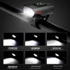 Aluminum Alloy Bike Headlight & Taillight Set: High-Brightness with Power Display for Night Riding