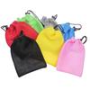 Drawstring mesh bag Polyester storage ball toy drawstring mesh bag travel goods storage bag