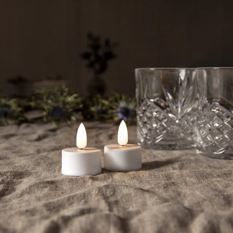 Tealights with LED Candles