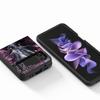 Cartoon Dragon Case for Samsung Galaxy Z Flip4 Flip3 5G PC Hard Cell Phone Shell Z Flip 4 3 Black Coque Zflip4 Zflip3 Cover