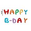 Happy Birthday Tortenaufleger Bunte Tortendekoration Englischer Buchstabe Hochzeit Cupcake für Geburtstagsparty Tortendekoration
