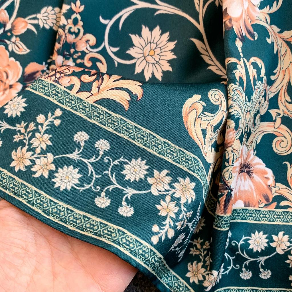 Abito Chemisier da Donna Vintage con Stampa Floreale, Vestibilità Slim, con Cintura, Moda Estiva, Maniche a Sbuffo, Monopetto, Elegante, Casual