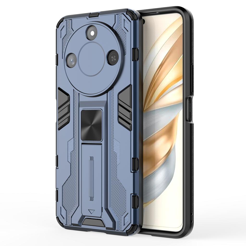 For Honor X60 5G Case PC+TPU Shockproof Phone Cover with Kickstand