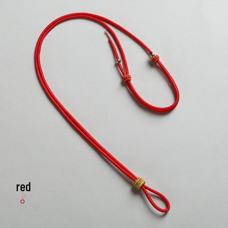 Handcrafted Rope Pendant Lanyard for Men, Women & Kids - Compatible with Eight Treasures Compass & Gold Lock
