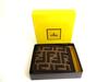 Authentic FENDI Zucca Dark Brown Canvas Leather Bifold Wallet Compact Wallet #9778  Refurbished