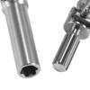 2pcs Stainless Steel Internal Spline Drive Shaft 39-45mm 54.5mm-62mm for 1/18 RC Crawler Car TRX4M Upgrade Parts