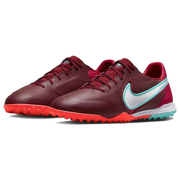 Nike React Tiempo Legend 9 Pro TF Team Red Men Sneakers Mystic-Hibiscus Bright-Crimson White DA1192-616