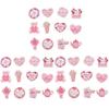36pcs Mom Letter Cupcake Topper Pink Mothers Day Gift Decor  Birthday Party