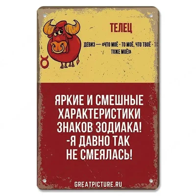 Interesting Russian Lattice Metal Tin Plaques Bars Clubs Living Room Figure Skating Posters Wall Decorative