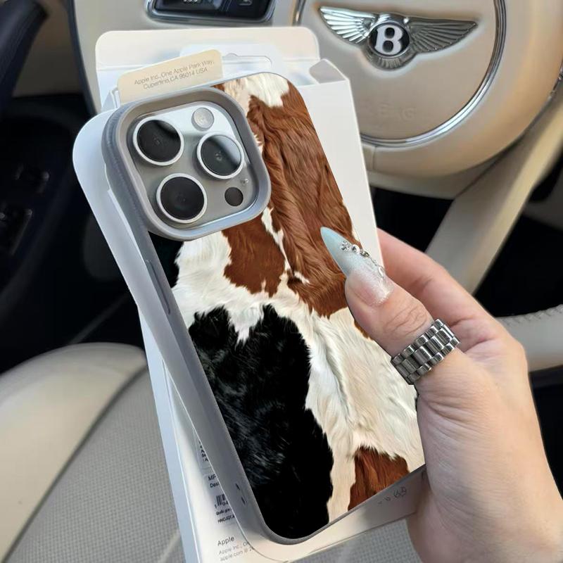 For iPhone 17 16 15 14 13 12 11 Pro Max Air Case Cow Lichee Pattern Silicone Cover For iPhone XS Max XR X 16E 16 Plus Soft Funda