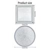 Pack of 2 Hair Catcher Drain Cover 5inch rustless Construction Sink Catches Standard Fit for Sink Tub Shower Applications