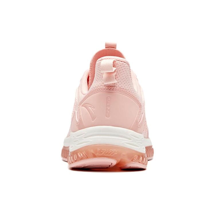 Anta Mesh Casual Breathable Low Top Running Shoes Women's Cherry Blossom Pink 12925501-3