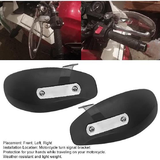 Motorcycle Hand Guards Handguards, 1 Pair Motocross Handguards Wind Deflector Protectors for Most Motorcycles, Universal for Off Road ATV for for for