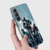 The Bright Red Crusade Phone Case for Samsung A16 A26 A36 A56 A17 A37 A57 A07 A06 A02S A03 A04S A05S Galaxy Note 20 10 A50S A71
