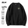 GLM Men's Waffle Knit Crew Neck Sweatshirt