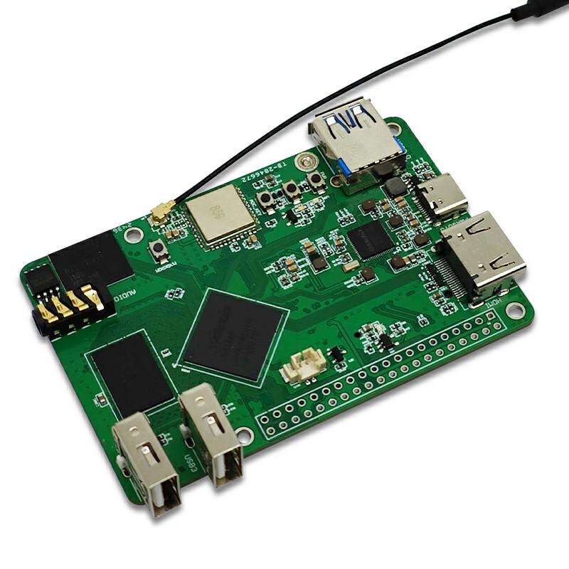 LCPI Mini Computer Rockchip RK3566 Development Board ARM Microcontroller Linux Android TV Box