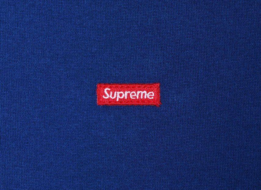 Supreme Small Box Crewneck Dark Royal