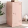 VidaXL Buffet Pink 34.5x39x73 Cm Steel, Cabinet, Cupboard, Highboard, Sideboard, Storage Cabinet, Organizer 841710