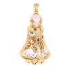 Vintage Perfume Bottle Reusable Zinc Alloy Middle Eastern   Hollow Out Sealed Liquid Bottle
