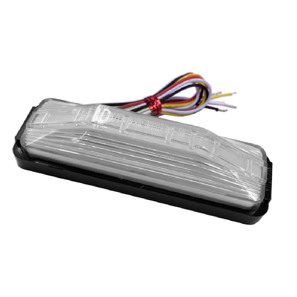 2Pcs Truck LED Light 12-24V 28LED Scanning Side Marker Turn Signal Warning Lights Tail Brake Light Emergency Signal for Trunk Trailer