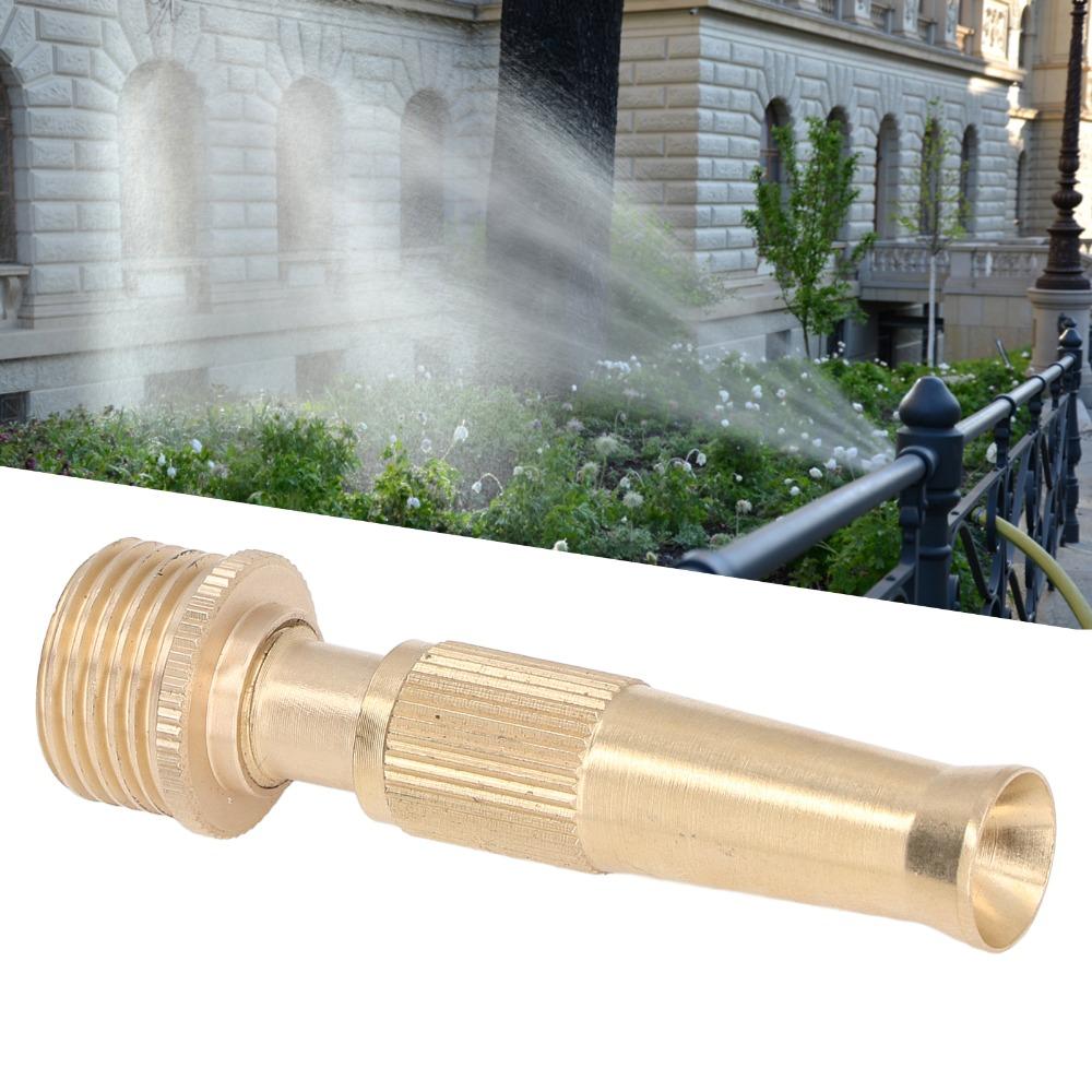 2PCS Copper Jet Nozzle 20mm Outer Diameter Hose Nozzle Durable Garden Hose Nozzle  Car Wash