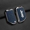 Compatible Jeep Key Case for Compass, Renegade, Cherokee, Grand Commander, Grand Cherokee