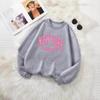 2024 European & American Women's Printed Round Neck Sweater