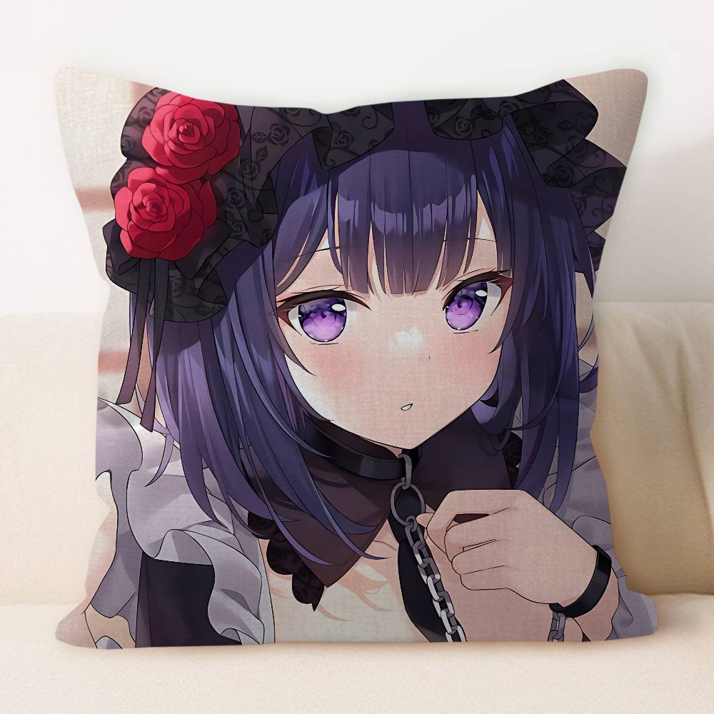 M-Marin Kitagawa Office Cushion Pillowcase Car Cushion Cover45X45CM Lumbar Pillowcase Sofa Pillowcover