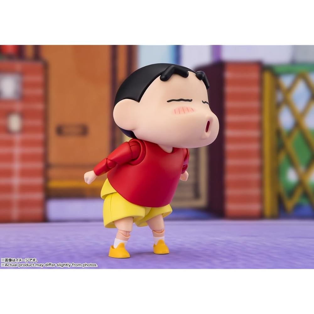 TAMASHII NATIONS S.H. Figuarts Crayon Shin-chan Shinnosuke Nohara 85mm PVC ABS Bemalte Actionfigur