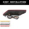 LED Bumper Reflector Lights For Mitsubishi Pajero Shogun Montero 2019 2020 2025 Dynamic Turn Signal Brake Daytime Running Lamps