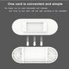 Self-Adhesive Desktop Socket Fixer Cable Organizer Seamless Punch-free Plug Sticker Holder Wall Fixer Power Strip Holders Sticke