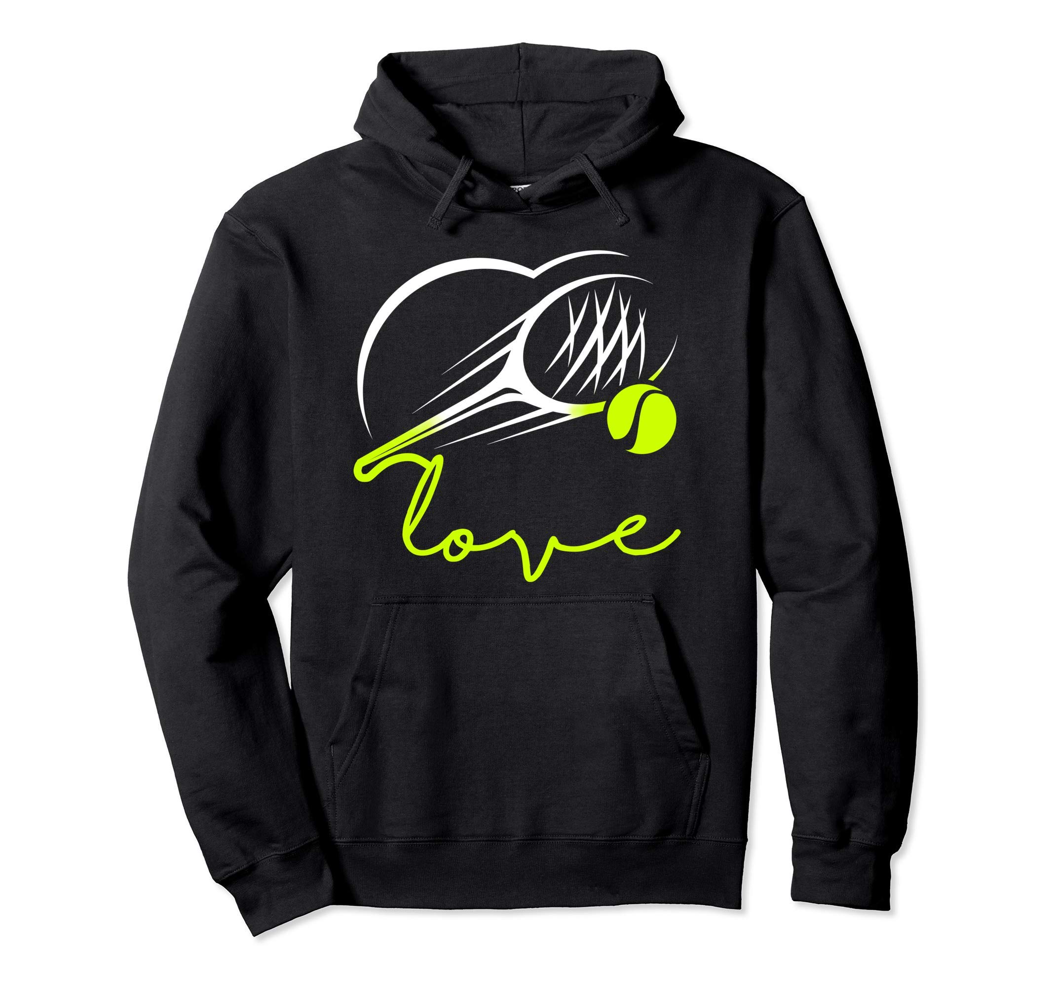 

Love Tennis Ball Racket Club Court Match Trainer Team Present Parka