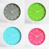 12 Inch 30CM Silent Wall Clock, Creative and Fashionable, Three-dimensional Digital Minimalist Clock for Home Living Room