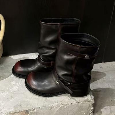 Designer 2025 New Women Ankle Boots Brand Flats Casual Shoes Winter Goth Retro Boots Party Woman Sneakers Botas Mujer