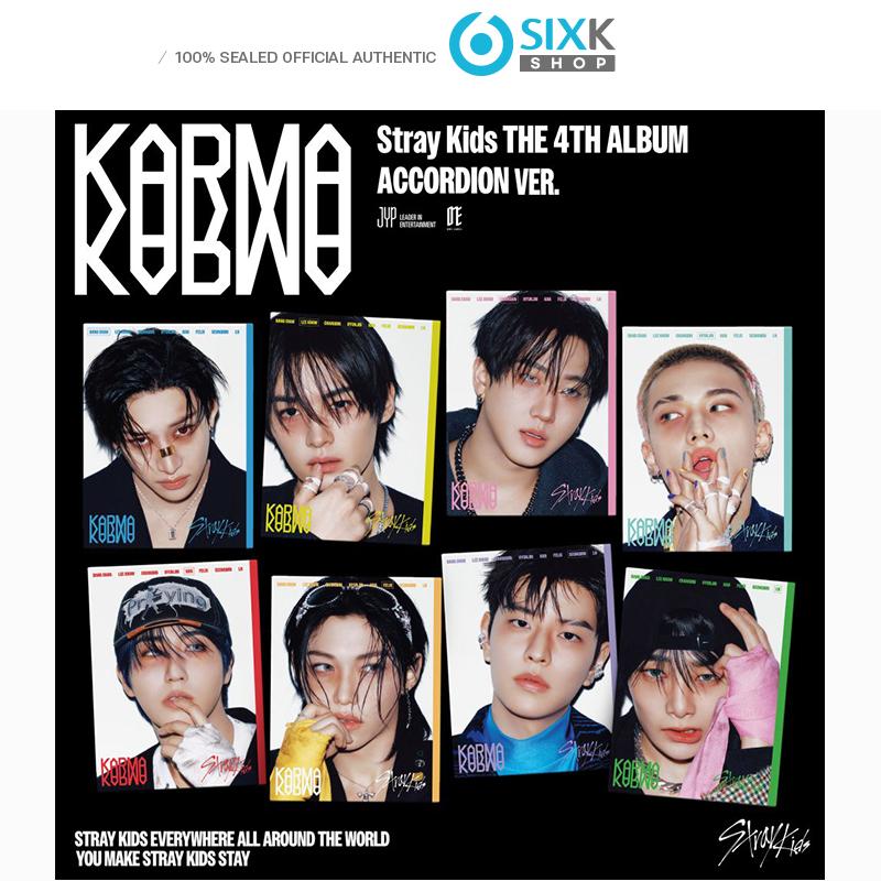 [Pre-order] Stray Kids – [KARMA] ACCORDION Ver. JYP FANS (Lucky Draw)