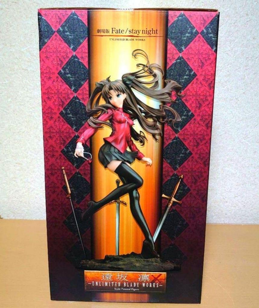 [USED] Fate/stay Night Unlimited Blade Works 1/7 Scale Figure: Rin Tohsaka