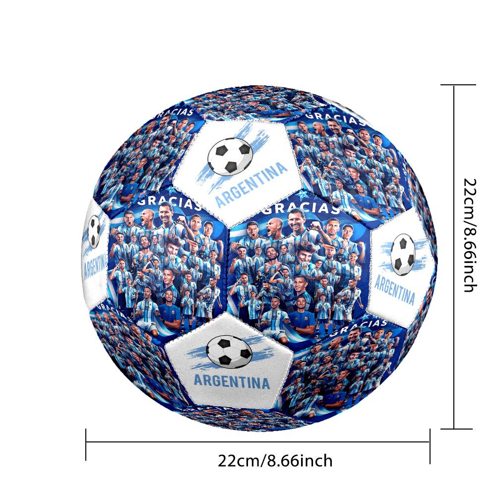 Messi 10 Number Soccer Star Action Size 5 Soccer Football Machinestitched Indooroutdoor Training And Matches Soccer Accessory