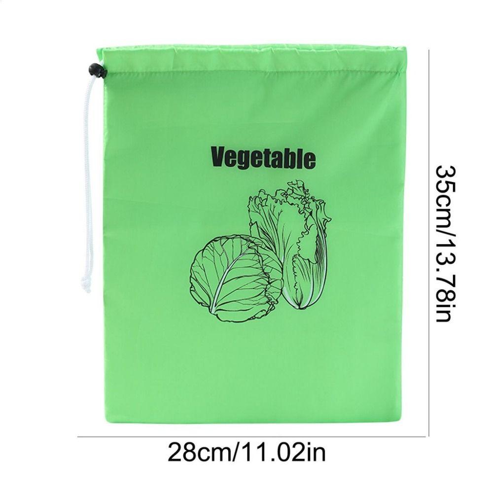 Reusable Drawstring Banana Preserve Bag Prevents Odor Pearl Aluminum Film Produce Fresh Pouch Fresh-keeping