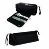 Foldable Magnetic Curler Storage Bag Large Capacity Curling Iron Carrying Case  Travel Use