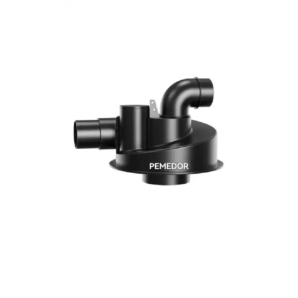 2.5'' PEMEDOR Woodworking Double Filtration Cyclone Dust Collector DIY Turbocharged Filter Industrial Separator Dust Collection