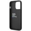 Etui do iPhone 14 Pro BMW Leather Carbon Czarne